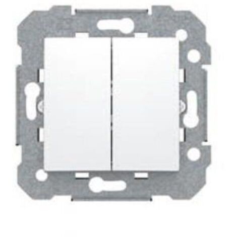 Doble conmutador blanco BJC Viva 23510