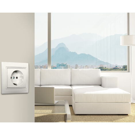 250 V Blanco SOLERA ERP12U Doble Conmutador