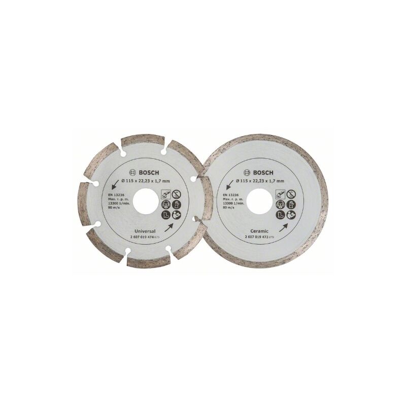 

Doble Diamanteuniversal+Azulejos:115; 4-1/2 - Bosch