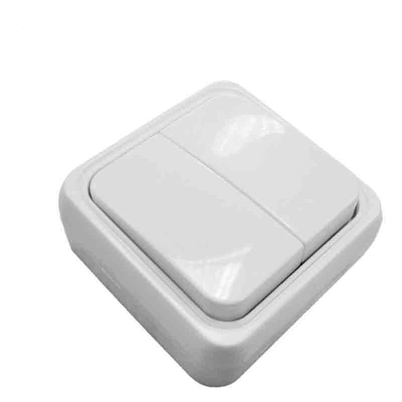 

Doble interruptor superficie 'serie onsen'(bolsa blister) - EDM