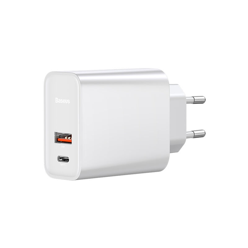 

Doble velocidad Qc3.0 cargador rapido de tipo C + 30W puertos USB Plug In Pd3.0 Cargador rapido de viaje 100-240V para Apple Samsung Huawei