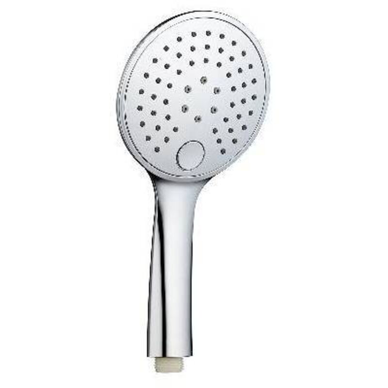 Doccetta Anticalcare 3 Getti Con Selettore A Pulsante Cromo Dh