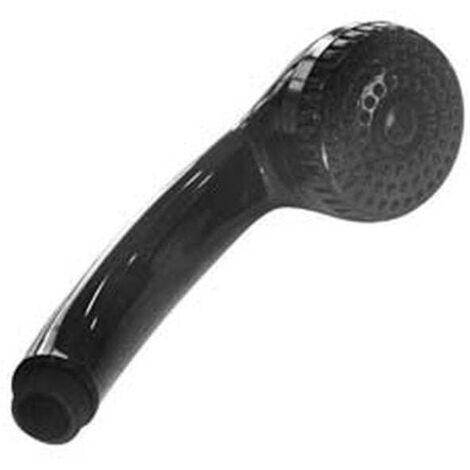 Doccetta getto fisso in plastica nera - 6 pz