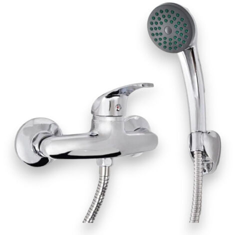 Doccetta miscelatore monocomando in ottone cromato