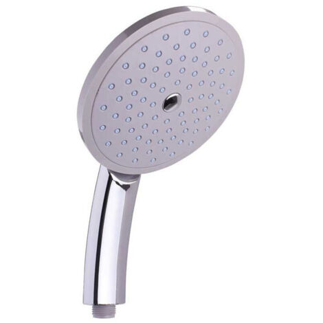 Doccetta Per Doccia Universale Massage 15cm Tropical Manopola Soffione Silver