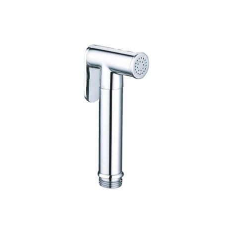 Doccetta tonda shut-off con pulsante a rilascio ottone cromato  Tecom