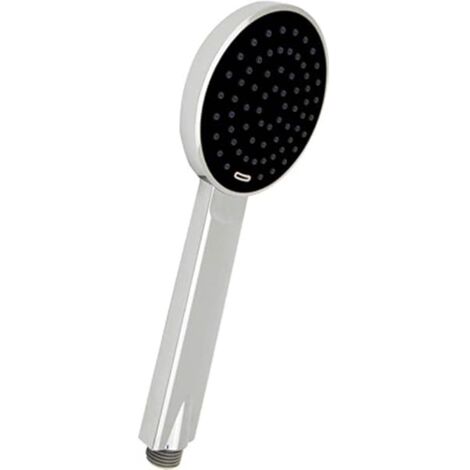 DOCCETTA WATER SAVING Risparmio Acqua BLACK Nero Monogetto Per Doccia