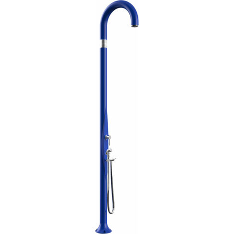 Doccia da Esterno Giardino Miscelatore e Doccetta Mobile Arkema Funny Yin Blu