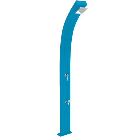 Doccia da Esterno Giardino Miscelatore e Lavapiedi Arkema Spring Blu