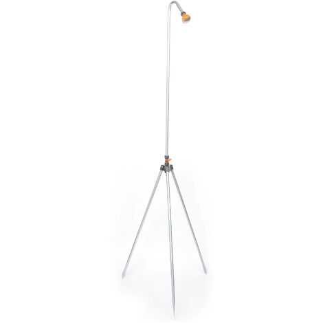 Doccia da Giardino in Alluminio 202cm con Rubinetto Agrati