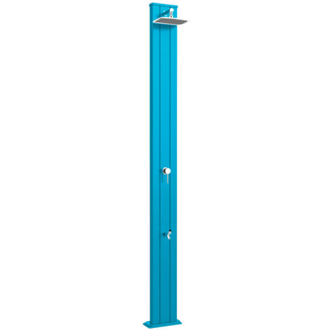 Doccia da giardino miscelatore arkema spring s blu