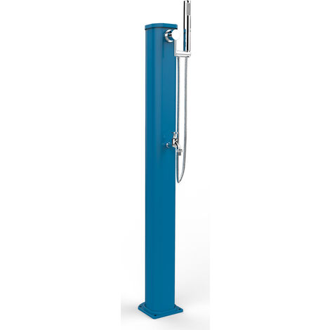 Doccia da Giardino Miscelatore Doccetta e Lavapiedi Arkema Jolly Go Light Blue