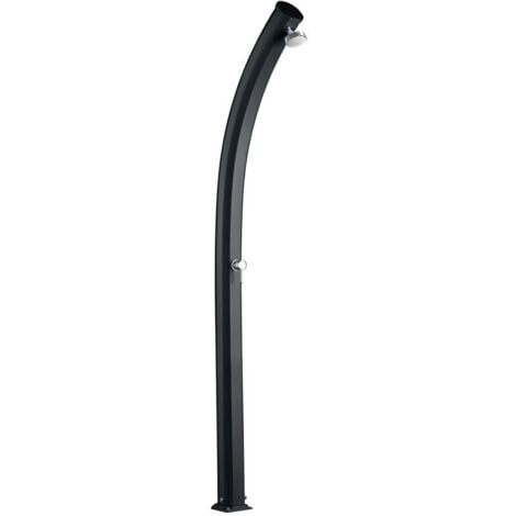 Doccia Nera Predisposta Per Gettoniera Cm 20x20x223 Arkema Design Doccia Monotubo Temp