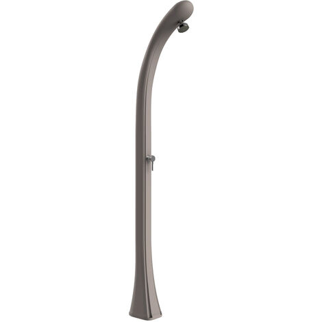 Doccia Solare da Esterno Giardino 20L Miscelatore Arkema Happy One Dove Gray