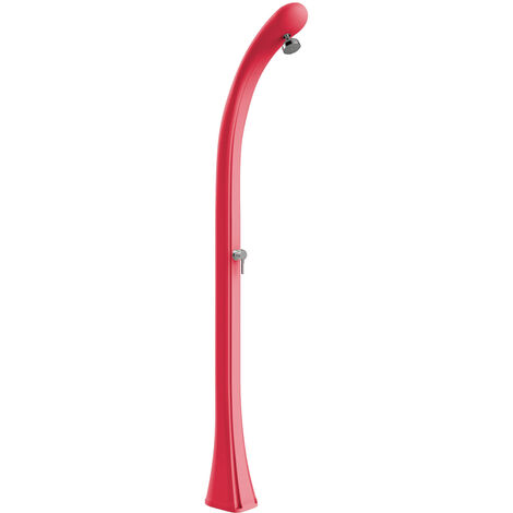 Doccia Solare da Esterno Giardino 20L Miscelatore Arkema Happy One Ruby