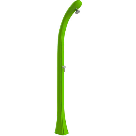 Doccia Solare da Esterno Giardino 20L Miscelatore Arkema Happy One Verde Chiaro