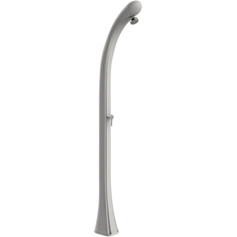 Doccia solare da esterno giardino miscelatore arkema happy one bianco