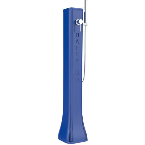 Doccia Solare da Giardino 23L Miscelatore e Doccetta Mobile Arkema Happy Go Blu