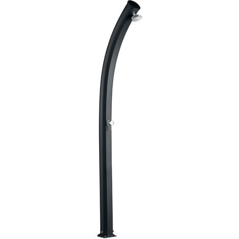 Doccia Solare da Giardino 25L Miscelatore Arkema Jolly Grigio Antracite