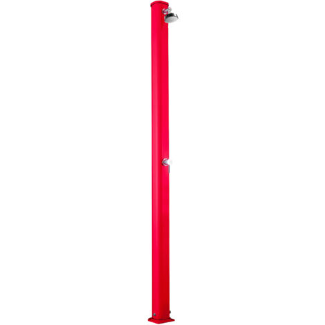 Doccia solare da giardino 25l miscelatore arkema jolly s cherry