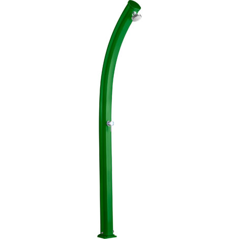 Doccia solare da giardino 25l miscelatore arkema jolly verde