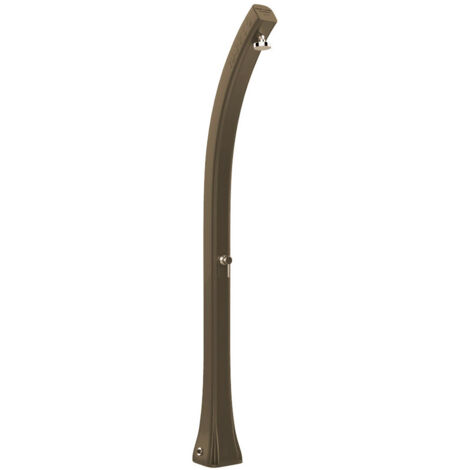 Doccia Solare da Giardino 28L Miscelatore Arkema Happy Five Dove Grey