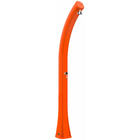 Doccia Solare da Giardino 35L Miscelatore Arkema Happy XL Arancio
