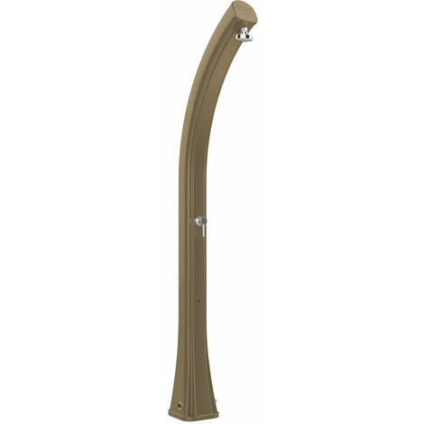 Doccia Solare da Giardino 35L Miscelatore Arkema Happy XL Dove Grey