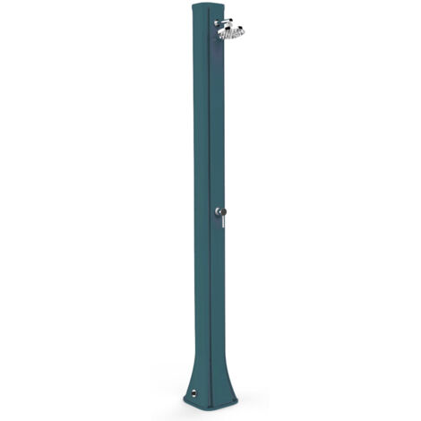 Doccia Solare da Giardino 40L Miscelatore Arkema Big Happy Five Blue Ocean