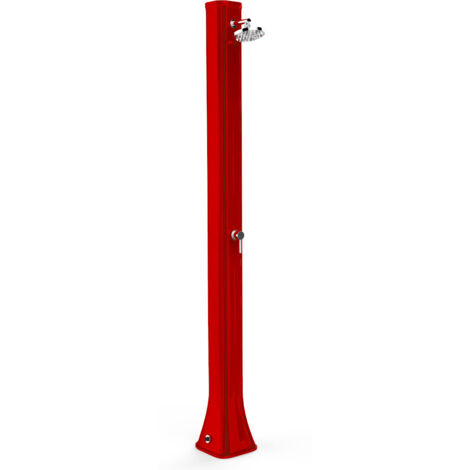 Doccia Solare da Giardino 40L Miscelatore Arkema Big Happy Five Ruby
