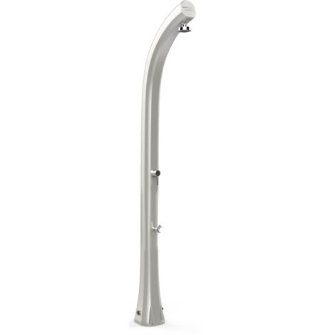 Doccia Solare da Giardino Miscelatore e Lavapiedi Arkema Jolly Plus Top Line Perla Bianca