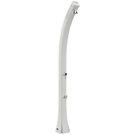 Doccia solare Happy Five 520 Arkema 24 Lt con rubinetto lavapiedi  Senza piatto doccia  Bianco