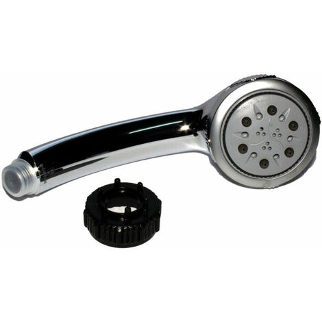 Doccia universale abs cromato 5 getti Bossini Mistic diametro 80 mm autopulente