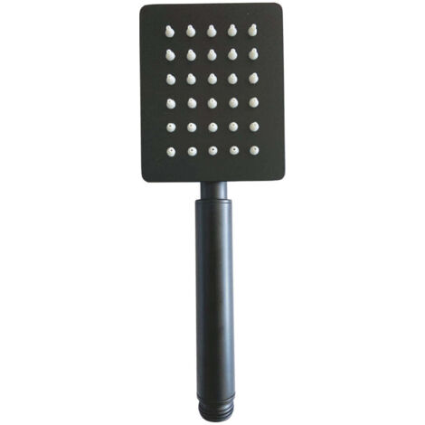 Doccino Low Square anticalcare M 1/2" - Color: Nero opaco