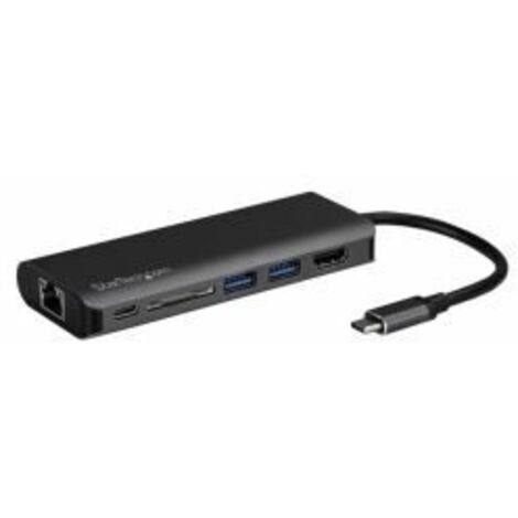 DOCK STATION USB-C HDMI RED SD