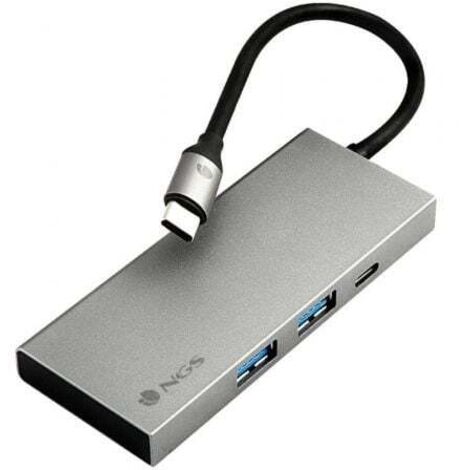 Docking USB Tipo-C NGS WonderDock4 Pro/ 2xUSB/ 1xUSB Tipo-C DP/ 1xHDMI