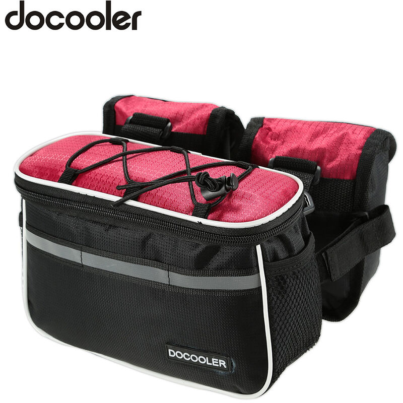 

Docooler Bicicleta Desmontable Bicicleta Bicicleta Bicicleta Marco Delantero Bolsa Delantera Bolsa De Tubo Paquete De Bolsa Bolsa De Cuerpo