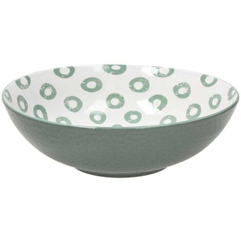 Dodi Green Porzellan Salatschüssel 22 cm
