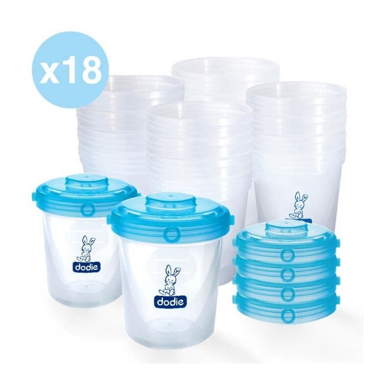 Lot de 18 pots repas - Dodie