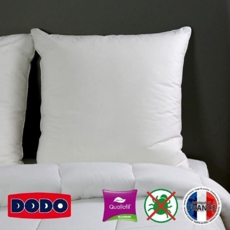 Dodo Luxus-kissen Quallofil Allerban 60x60 Cm Weiß