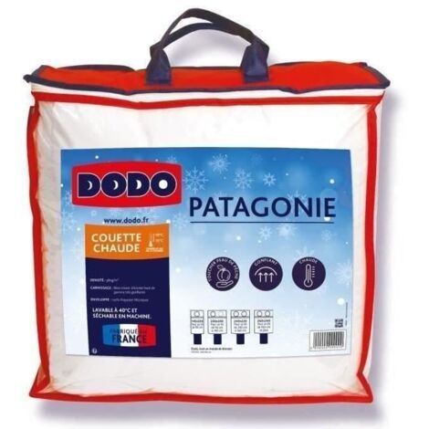 DODO Couette chaude Patagonie Blanc - 220x240 cm