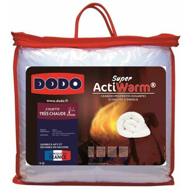 Dodo Bettdecke Sehr Warm 450g/m² Super Actiwarm 200x200 Cm