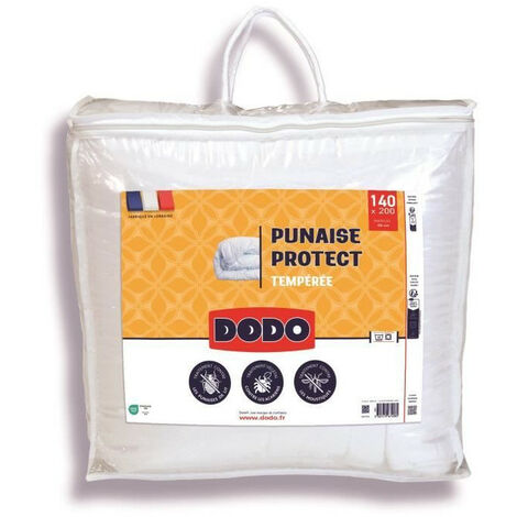 Dodo Couette Tempérée blanche 140x200 cm polyester