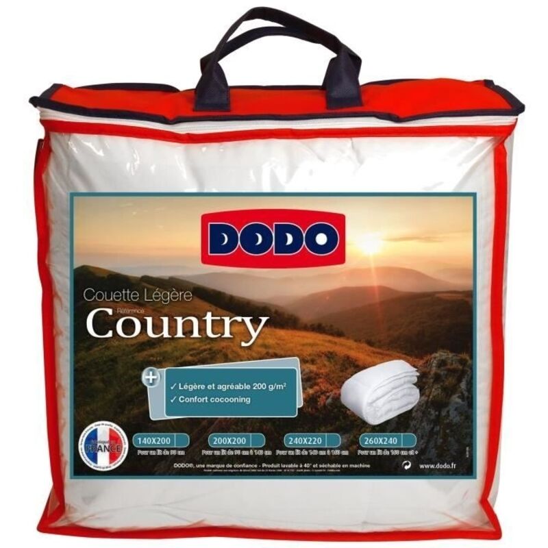 Dodo Decke L Gere Country - 220 X 240 Cm - Weiss