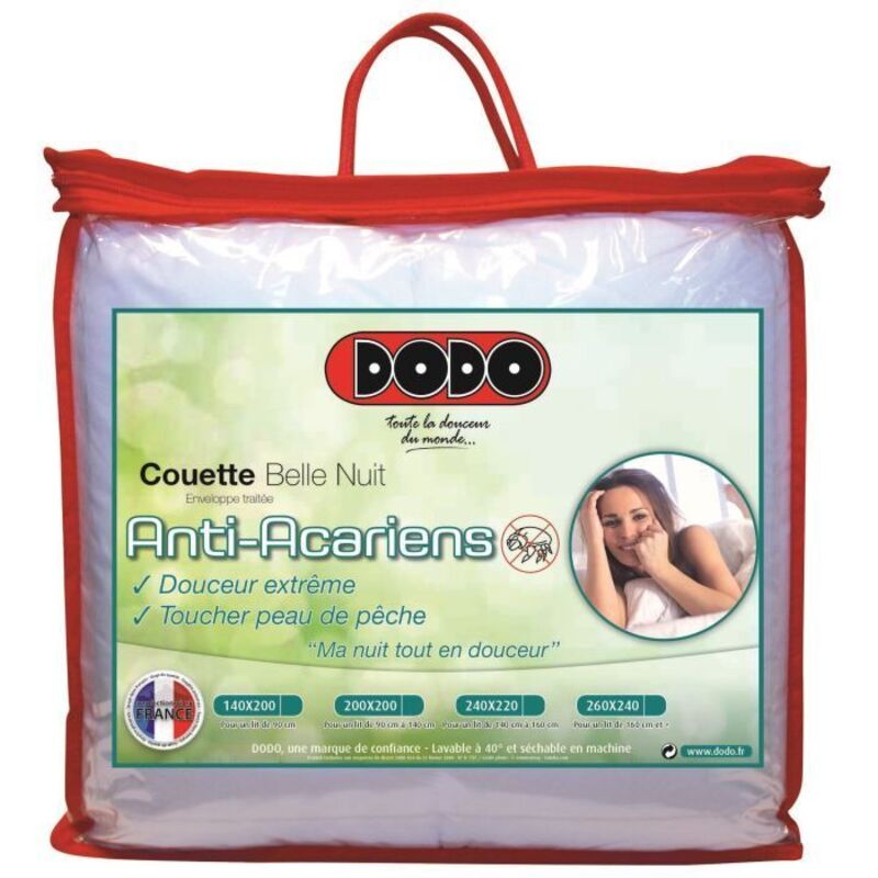 Dodo Duvet Temp Re 350gr/m Belle Nuit 200x200cm