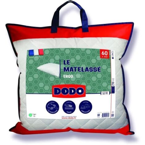 Dodo Le Matelassé Almohada Ergonómica Blanca 60x60 cm