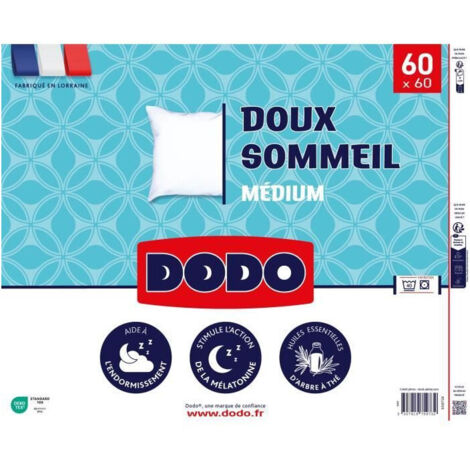 DODO - Oreiller - DOUX SOMMEIL - 60 x 60 cm