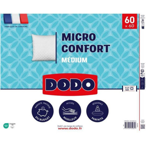 DODO - Oreiller - MICRO CONFORT - 60 x 60 cm