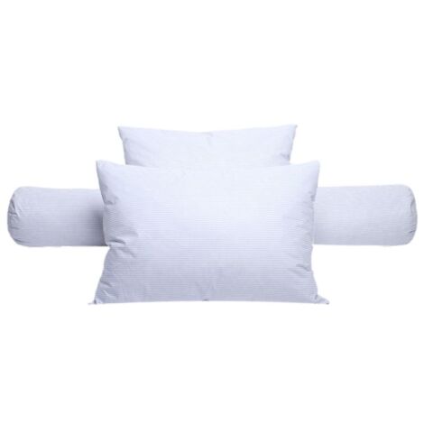 Dodo – Oreiller plumes 50 x 70 cm – Enveloppe 70% coton / 30% polyester – Garnissage plumettes stérilisées – Résistant aux lavages