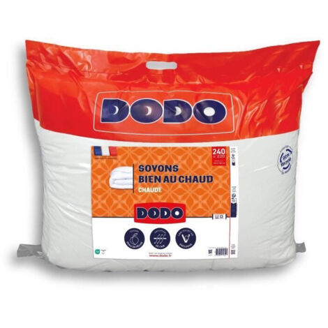 DODO - Piumone - Ben caldo - 220 x 240 - 400g/m² - VOLUPT'AIR - Bianco